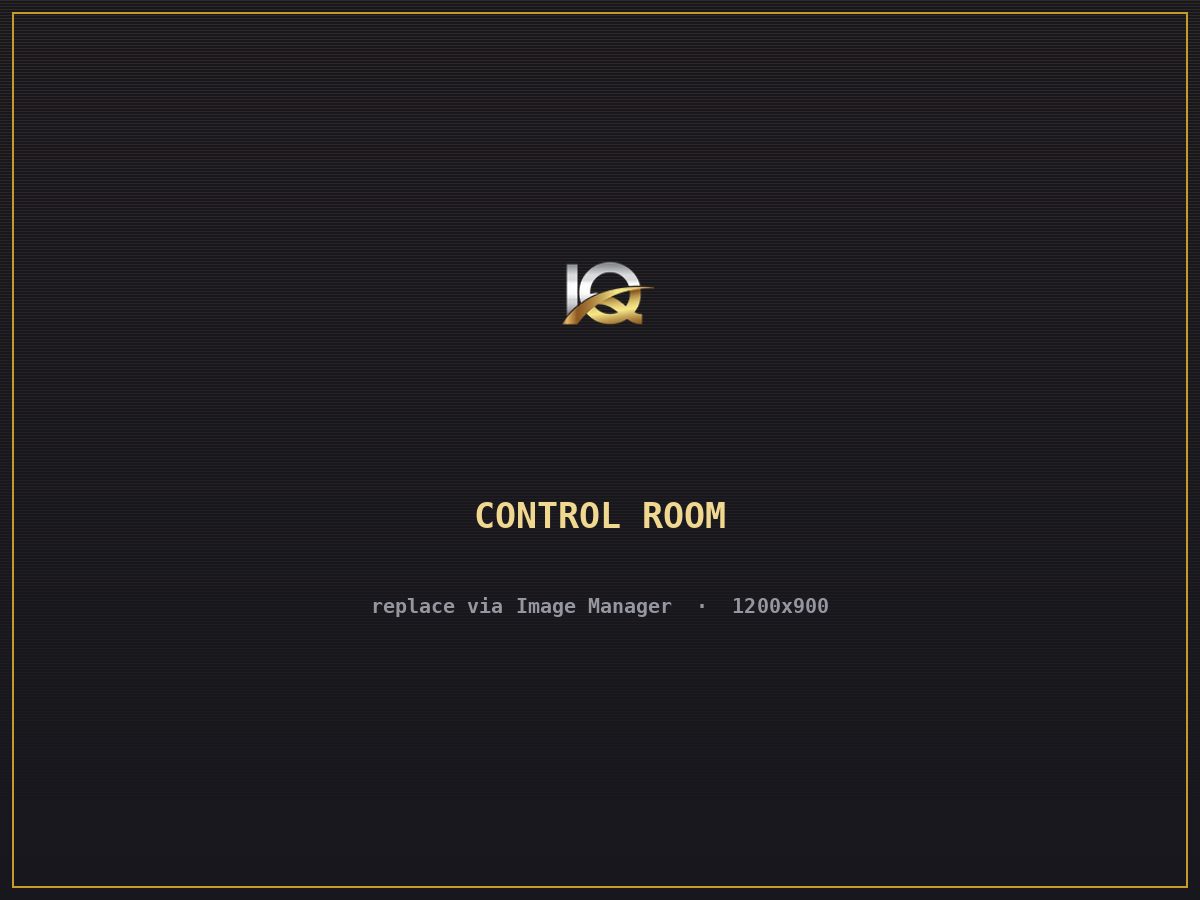 The control room at Integrity Quest Production